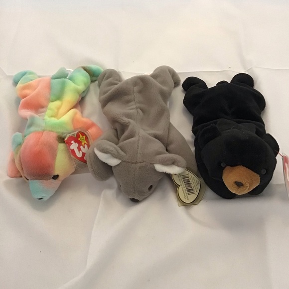 Ty Beanie Babies Three Bears NWT - Picture 2 of 12